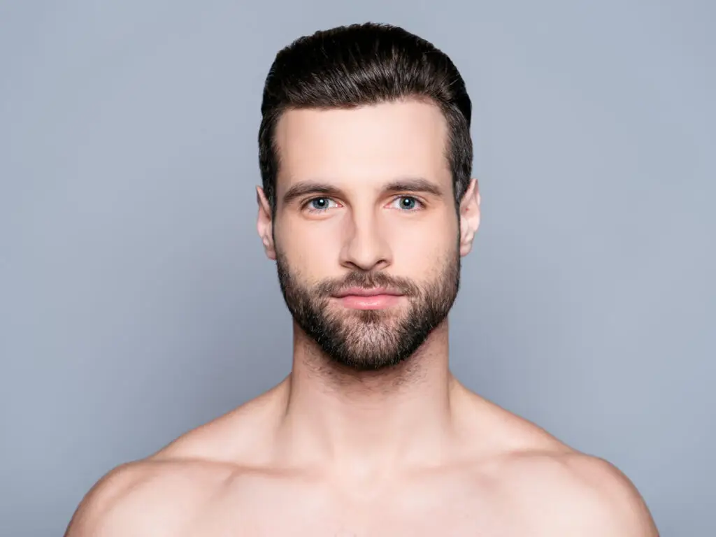 Male aesthetic treatments for skin rejuvenation and anti ageing